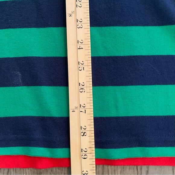 HANNA ANDERSON Striped Sleepwear Top Girls Large multi Colored Green Red. - Picture 11 of 11